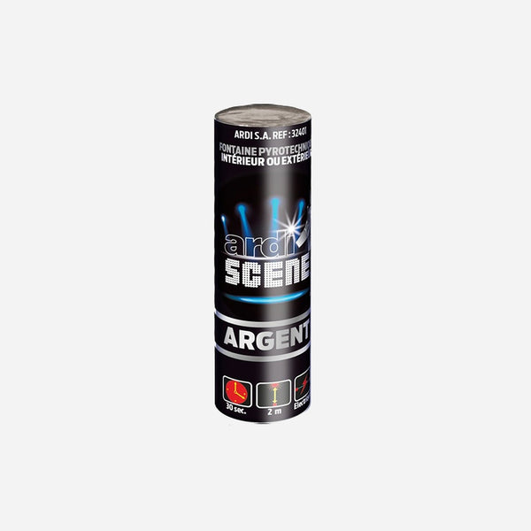 Jet de scène électrique argent 2 m 30 s