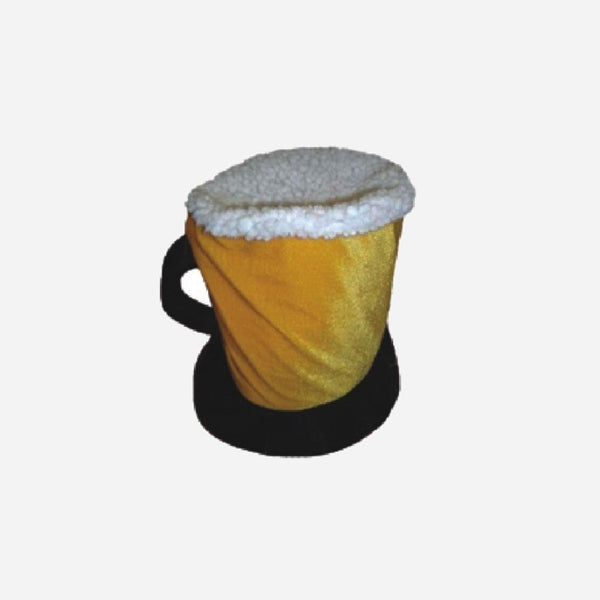 Chapeau carnaval chope de bière adulte 28 cm