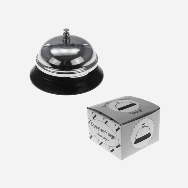 Sonnette de concierge metal chromé