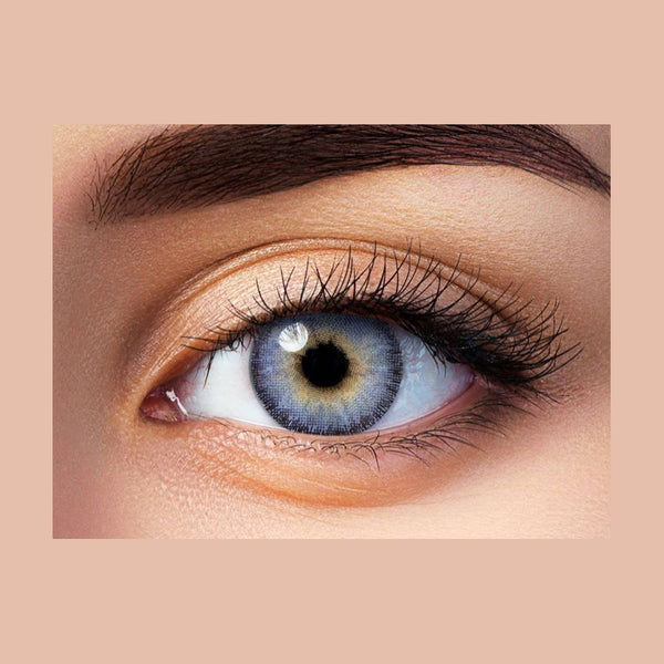 Lentilles de contact beauté naturel bleu 1 mois