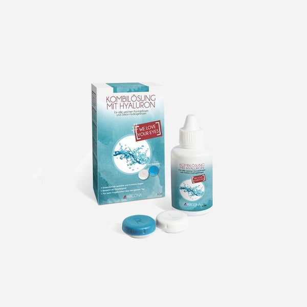 Kit de nettoyage et conservation pour lentilles de contact 60 ml