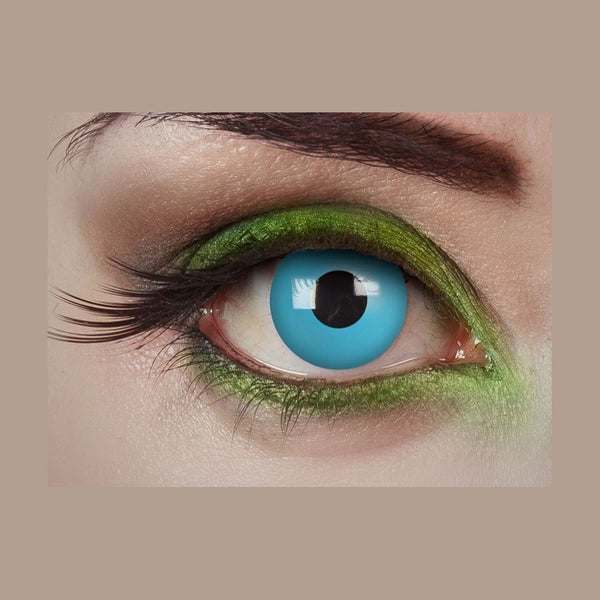 Lentilles de contact festival halloween bleu galaxie 1 jour