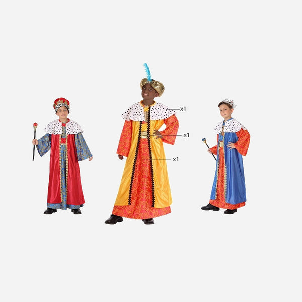 Déguisement de Roi Mage 3 pièces enfant assorti