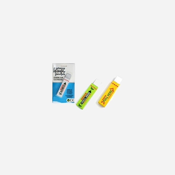 Faux chewing-gum avec choc électrique assorti