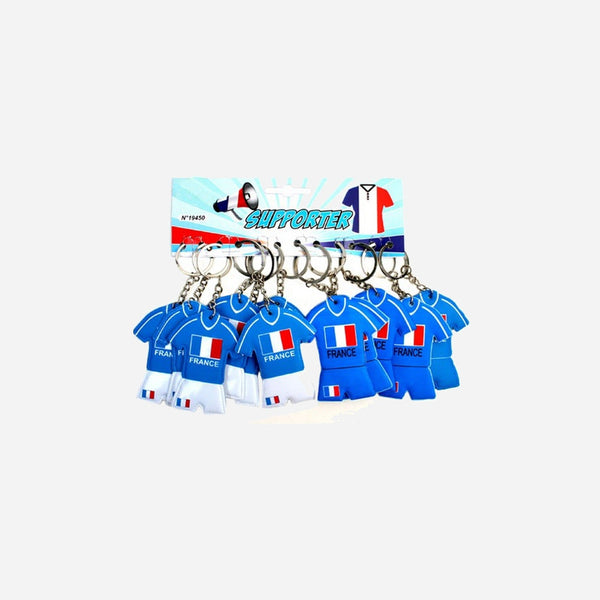 Porte-clés maillot de football france