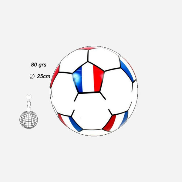 Ballon de football taille 4 france PVC 25 cm