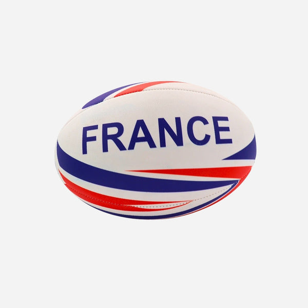 Ballon de rugby taille 5 imitation cuir france 30 × 20 cm