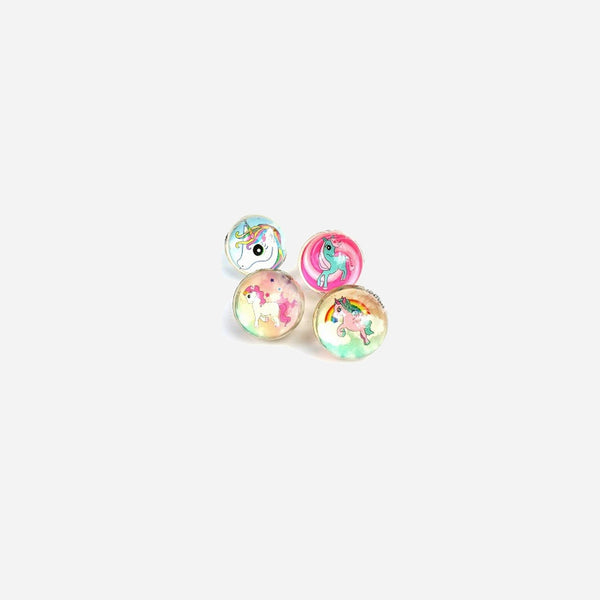 Balle rebondissante licorne assorti 3 cm