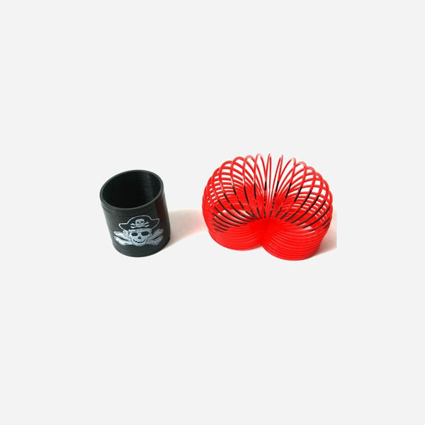 Ressort spirale en plastique pirate petit 3.5 cm