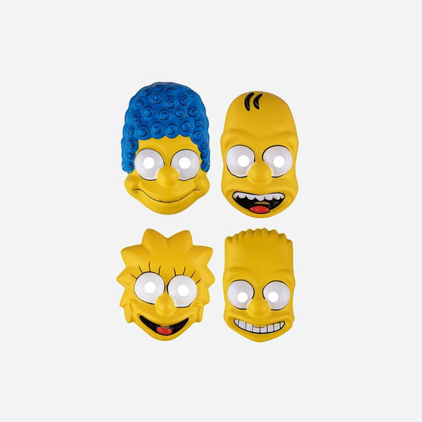 Masque coque humour cartoon jaune adulte