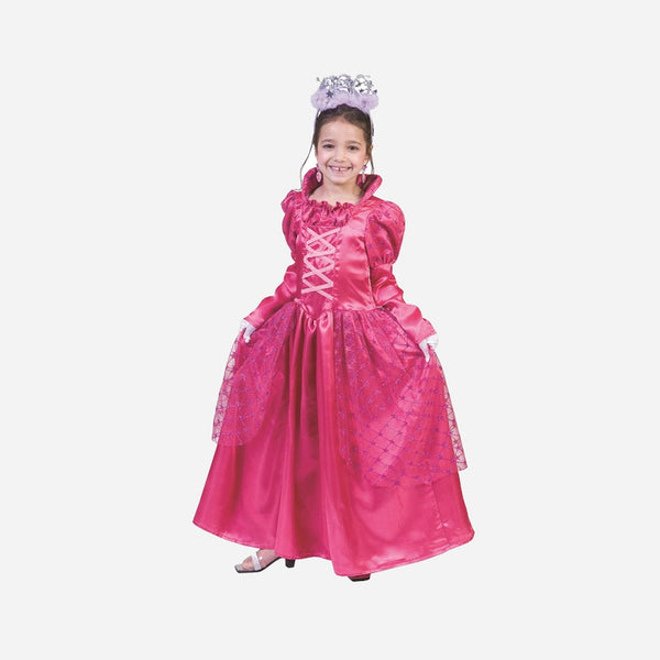 Déguisement enfant de princesse pink T 104 cm