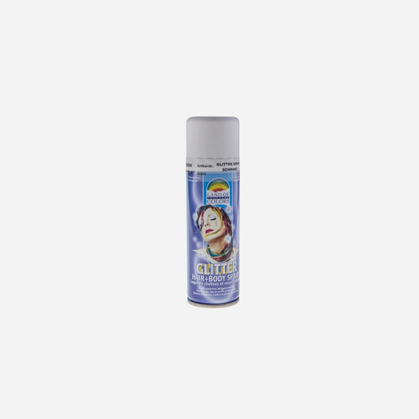 Bombe à paillettes noir 125 ml