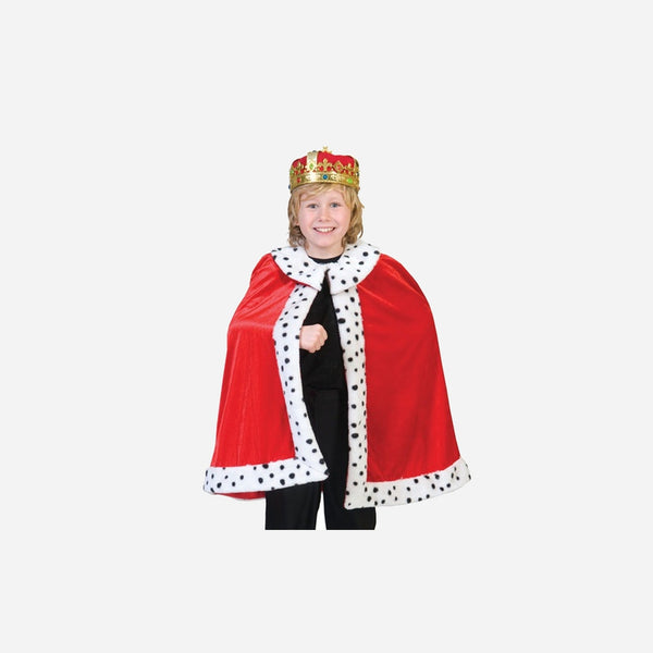 Cape de roi prince enfant Taille 140 cm