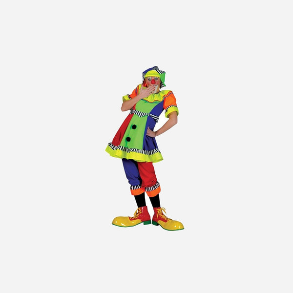 Déguisement de clown olivia femme 3 pièces