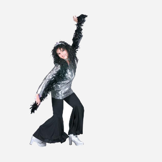 Robe disco à sequins