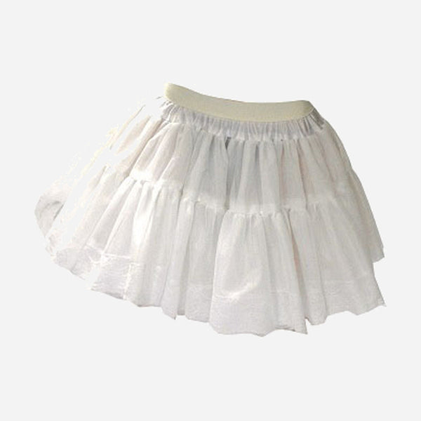 Jupe blanche adulte Taille unique