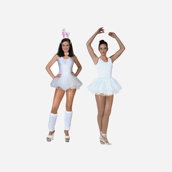 Déguisement de ballerine blanc Taille XS