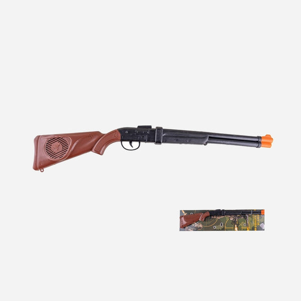 Fusil à pompe avec bruiteur noir 68 cm