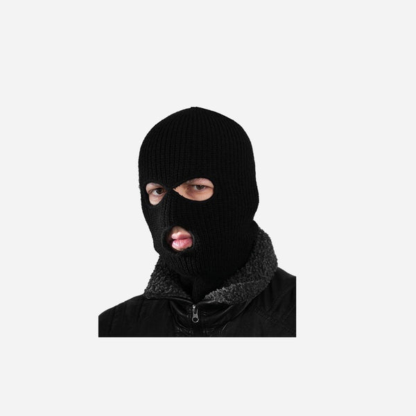 Cagoule noire adulte