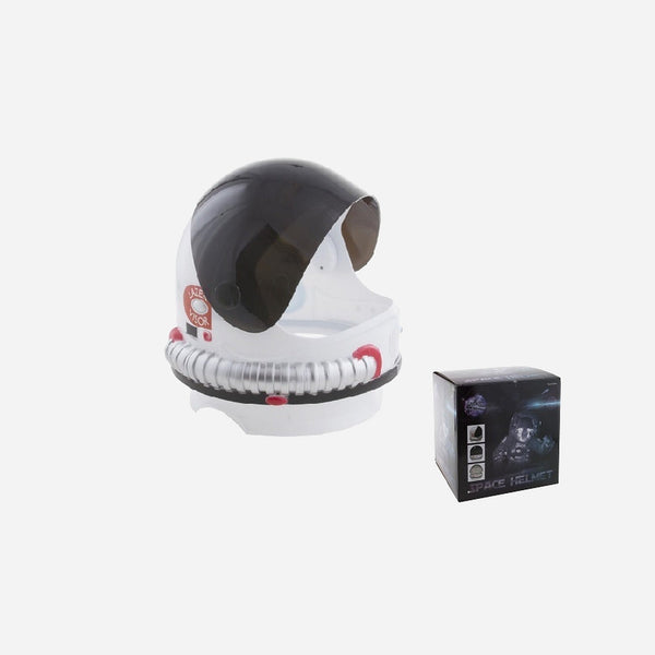 Casque d'astronaute luxe adulte blanc