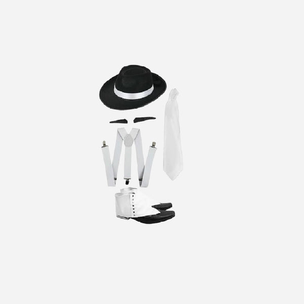 Set accessoires "Années Folles" gangster adulte 5 pièces