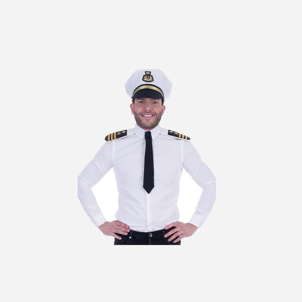 Set accessoires capitaine adulte 3 pièces
