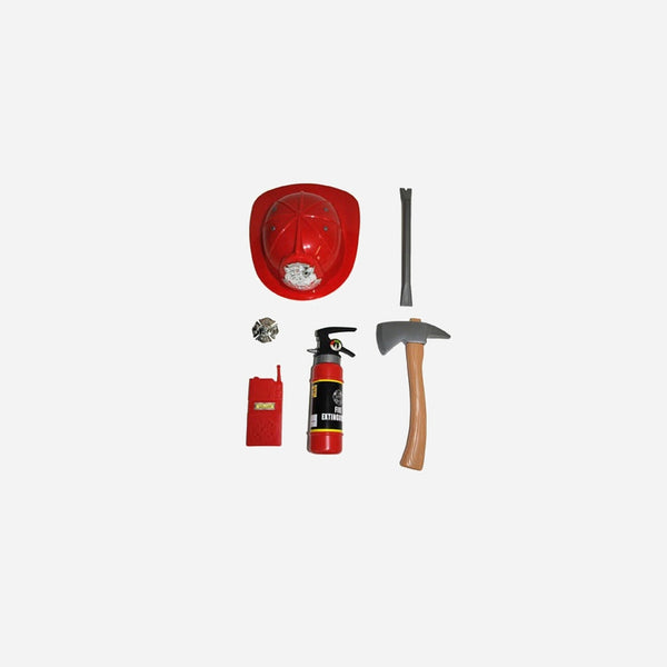 Set pompier 6 pièces dimensions pour enfants