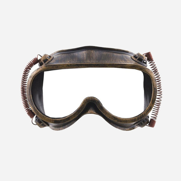 Lunettes plongée steampunk bronze