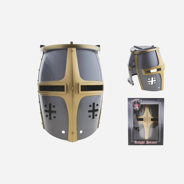 Casque de chevalier croisé luxe enfant 25 cm