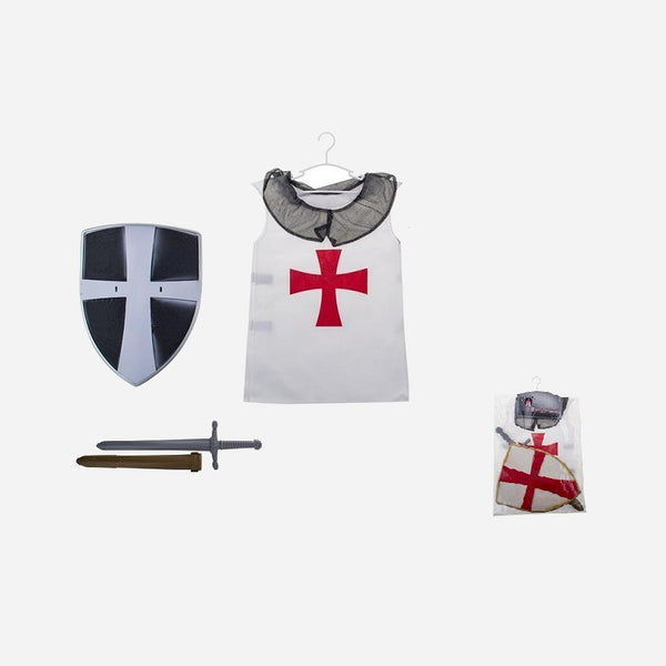 Set accessoires chevalier enfant assorti 3 pièces