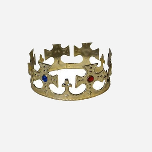 Couronne avec croix et incrustations pierres