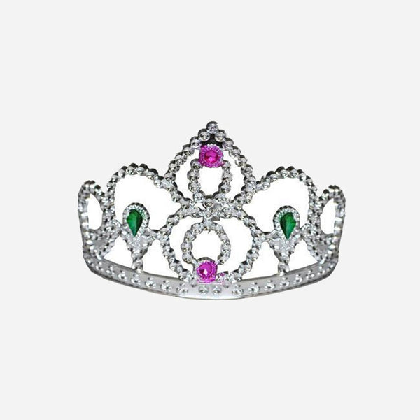 Diadème avec strass et fausses pierres