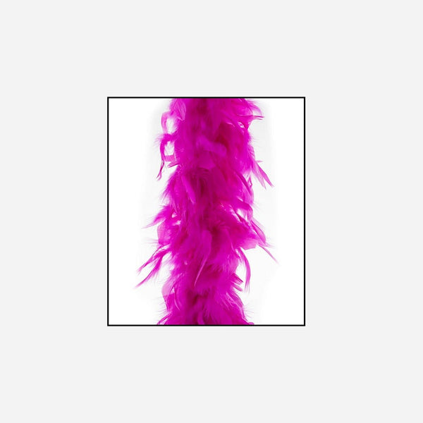 Boa 90 g fuchsia luxe 2 m en plumes