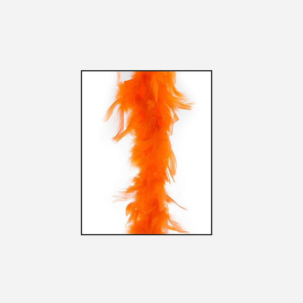Boa 45 g orange fluo 2 m en plumes