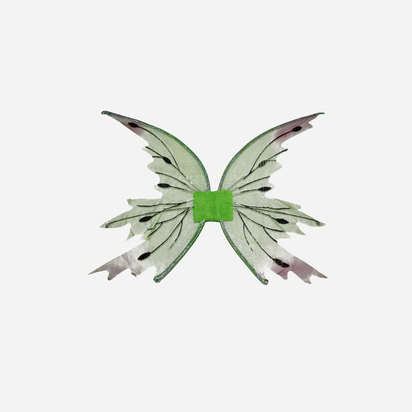 Ailes de fée papillon à paillettes vert clair