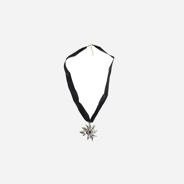 Collier Fête de la Bière Oktoberfest avec pendentif or 6 cm fantaisie