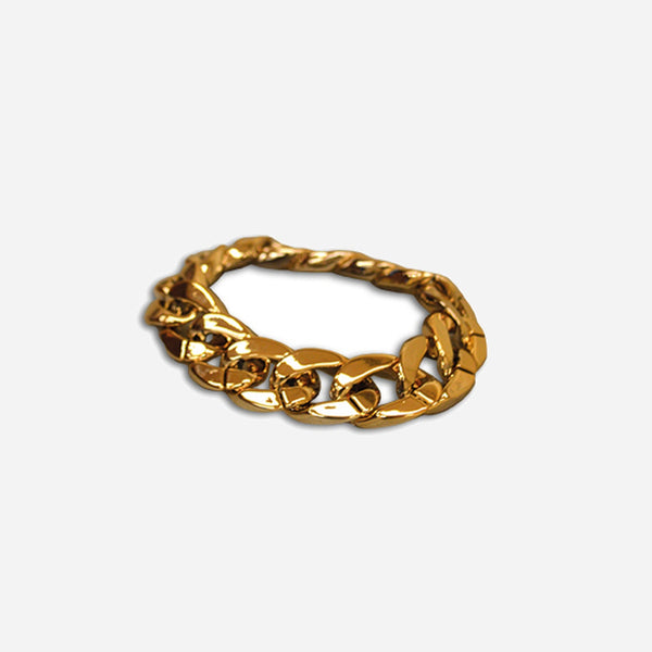 Bracelet gourmette or fantaisie