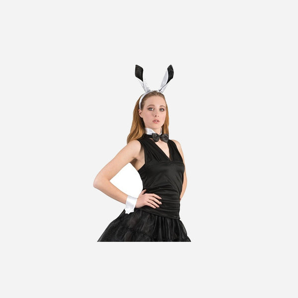 Kit de déguisement de lapin Bunny's blanc 4 pièces