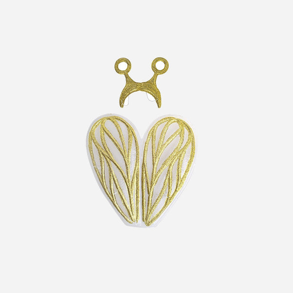 Kit d'accessoires de déguisement de fée/ange 2 pièces