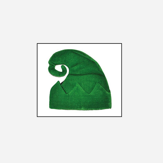 Chapeau peluche de lutin 30 cm