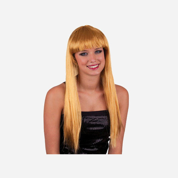 Perruque cheveux longs pretty pony blond