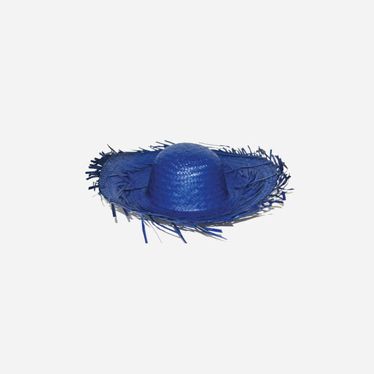 Chapeau de paille Tahiti Hawaï adulte