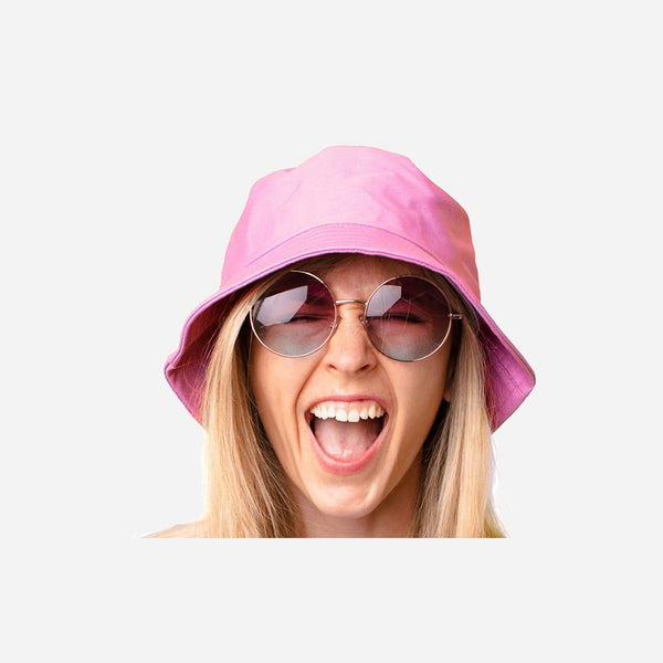 Chapeau bob mode rose pink adulte