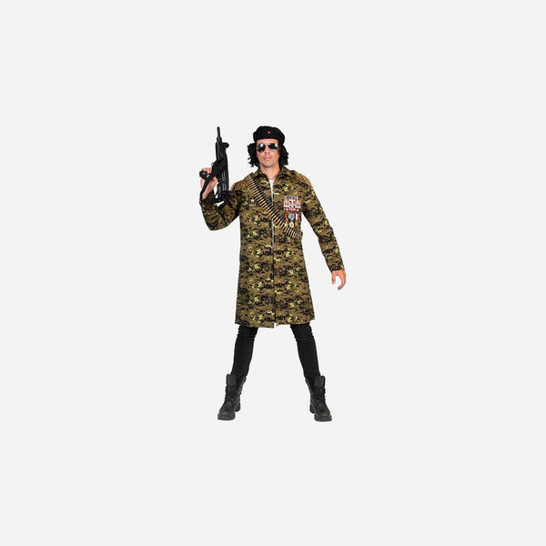 Veste longue camouflage adulte