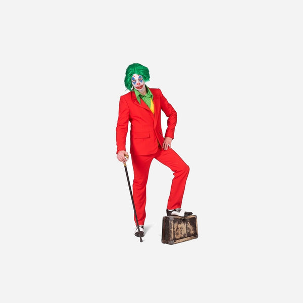 Déguisement de clown démoniaque 3 pièces homme