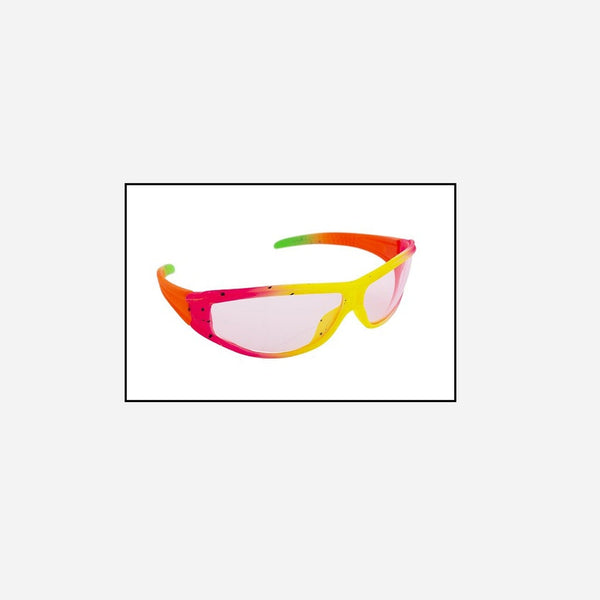 Lunettes gag fluo motif "Tutti Frutti" multicolore enfant