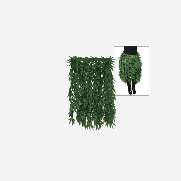Jupe feuilles vertes 60 cm