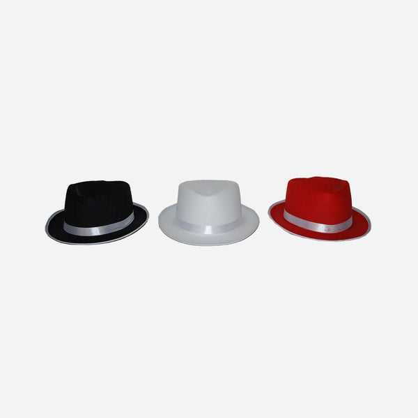 Chapeau al capone trilby en feutrine