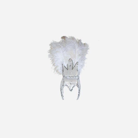 Coiffe tiare carnaval de Rio luxe 60 cm