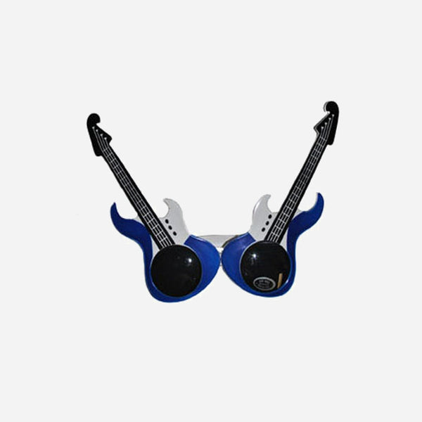 Lunettes gag guitare